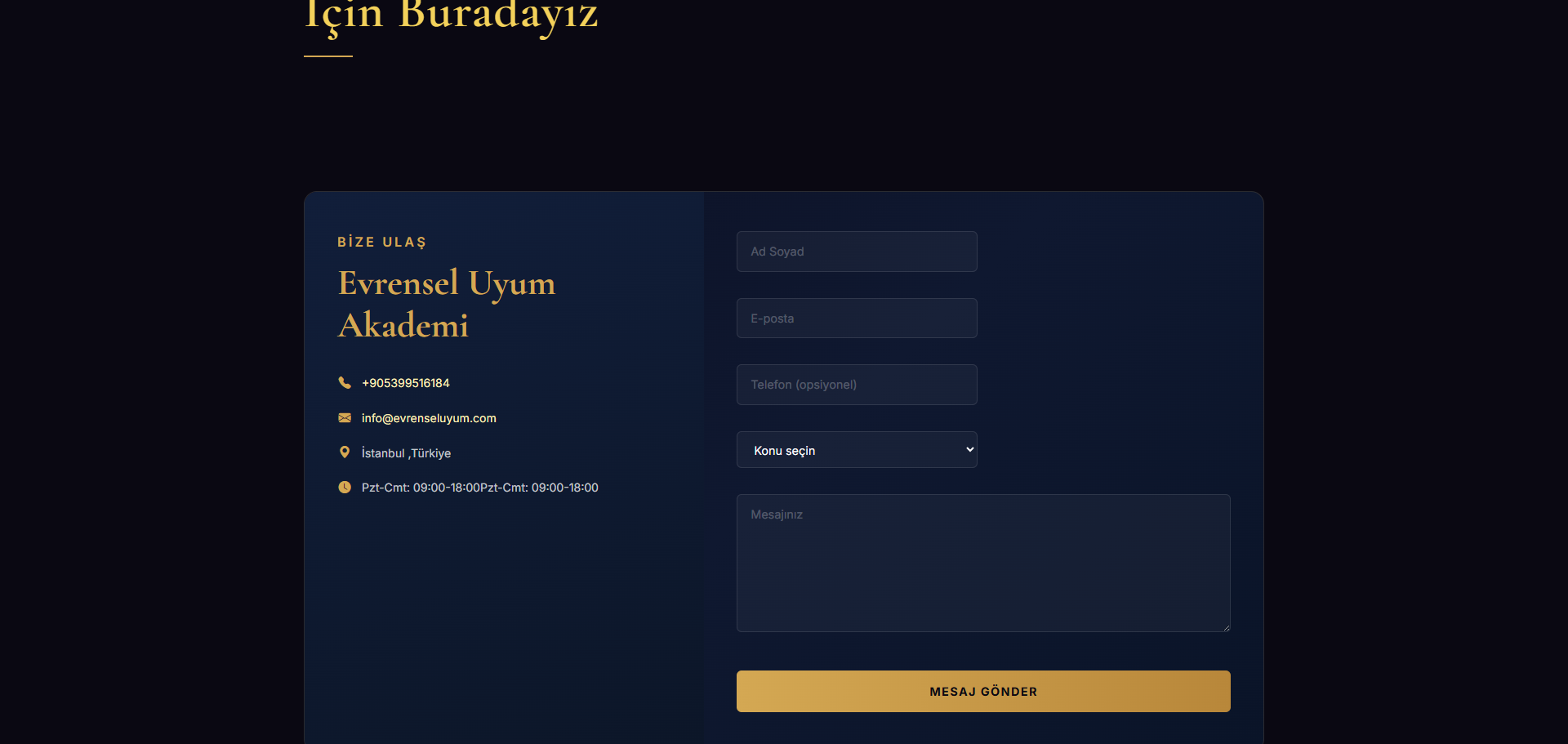 Eğitim Platformu